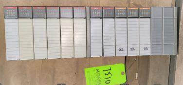 Qty (1) Allen Bradley SLC 500 Remote Rack - 13 slot - 5 115 volt inputs - 3 115 volt output