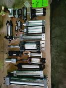 Qty (17) Assorted Tie rod Air Cylinders
