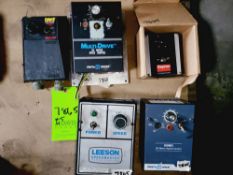 Qty (5) Lot of 5 various DC motor speed controllers