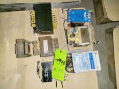 Qty (7) Various Transformers ALL Input 230/460V-Output 120V- Range 125 VA-1 KVA