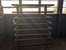 Custom Built Material Holding Rack