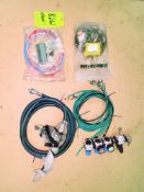 Qty (4) -Various sorter or chute air jet assemblies