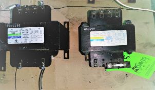 Qty (2) Hevi-Duty Input 230/460V-Output 115V; one unit 1 KVA other unit 500 VA