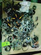 Qty (1) Lot of various proximity switches