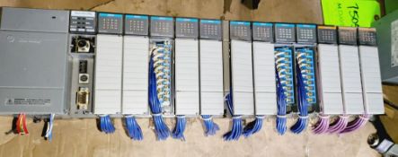 Qty (1) Allen Bradley SLC 5/04 - 12 slot - 7 DC Synk Input - 2 DC source Output - 3 Relay Output