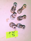 Qty (6) Consolidated Capper chucks- all stainless