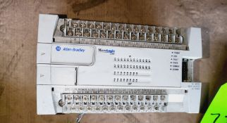 Qty (1) Allen Bradley MicroLogix 1200 - 23 AC nputs - 15 Relay Outputs - 115 volt Power Required -
