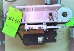 Qty (1) Wrap Belt Assembly with drive and controller -belt- 6 in tall x 13 in long