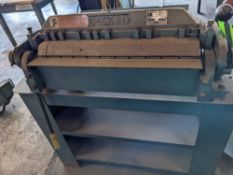 Hand Operated Sheet Metal Brake - 24”W - ROPPER Whitney Model: PX24 - 14 Guage Capacity