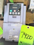 Qty (1) Hitachi VFD - 440 AC Volt input - 440 AC Volt Output - 7.5 hp