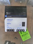 Qty (1) Allen Bradley 1606-XL DC Power Supply - 24 volt/4 amp output - 380-480 volt 3 phase AC Input