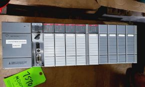Qty (1) Allen Bradley SLC 5/04 - 9 slot - 3 115 volt input - 2 115 output