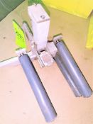 Qty (1) Hot stamp coder mount assembly with fine adjustments for high speed capacity