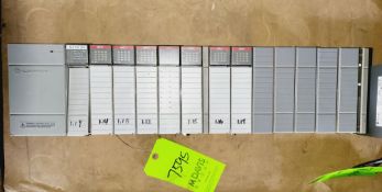 Qty (1) Allen Bradley SLC 5/02 - 12 slot - 7 115 volt inputs