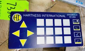 Qty (1) Hartness Touchpad