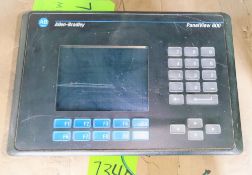 Qty (1) Allen Bradley PanelView 600 Touchscreen