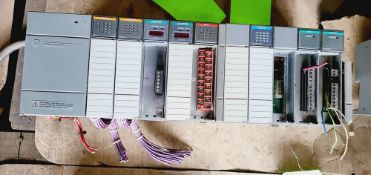 Qty (1) Allen Bradley SLC 500 Remote Rack - 10 Slot - 2 Relay Outputs - 1 115 volt input - 1