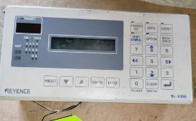 Qty (1) Keyance Model BL-V35E - 120 volt AC Power - 1 Parallel port - 2 Serial Ports