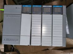 Qty (1) Allen Bradlep SLC 500 Remote Rack - 4 slot - 3 DC Input - 1 DC Output