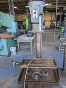 Heavy Duty Drill Press - Wilton Drill Press - Adjustable Height Table w/ Hand Crank - Table