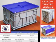 Flip Top Crate & Lid Molds