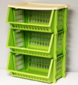 Stackable Bin & Lid Molds