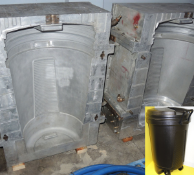 32 Gallon Trash Can & Lid Blow Mold