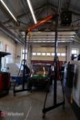 Titan 1-Ton Rolling Gantry Crane
