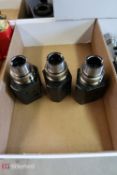 Box w/ (3) HSK A63wh-Ashr 25 2 Tool Holders