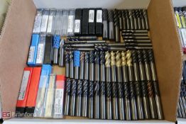 Box w/ Assorted Carbide Endmills