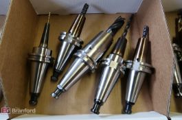 Box w/ (5) Cat 40 Taper Tool Holders