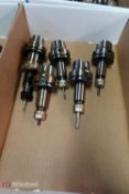 (5) HSK Tool Holders Collet Type