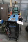 Miller Dynasty 400 Welder On Bottle Cart With Coolmate Chiller