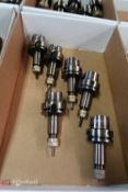 (6) HSK Tool Holders Collet Type