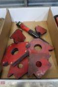 Box of Welding Magnets and Needle Scaler