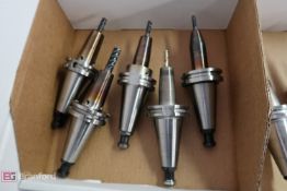 Box w/ (5) Cat 40 Taper Tool Holders