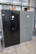 (2) Metal Cabinets