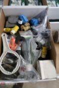 Box w/ Assorted EDM Accessories