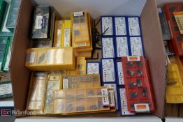 Box w/ Assorted Carbide Inserts