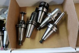 Box w/ (5) Cat 40 Taper Tool Holders
