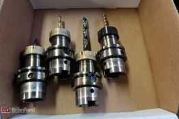 (4) HSK Tool Holders Collet Type