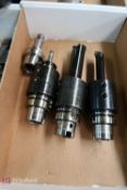(4) HSK Tool Holders Boring Type