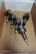 (5) HSK Tool Holders Collet Type