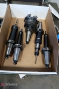 B9X W/(5) Cat 40 Tool Holders
