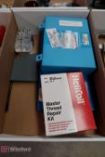 Box w/ Thread Repair Set, Whitney Tool Tap Extension Set, Helicoil Master Thread Repair Kit