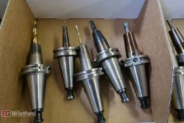 Box w/ (5) Cat 40 Taper Tool Holders
