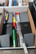 Box w/ Drill Indexes, Assorted Drills
