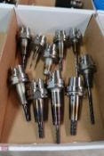 (10) HSK Tool Holders Shrink Type