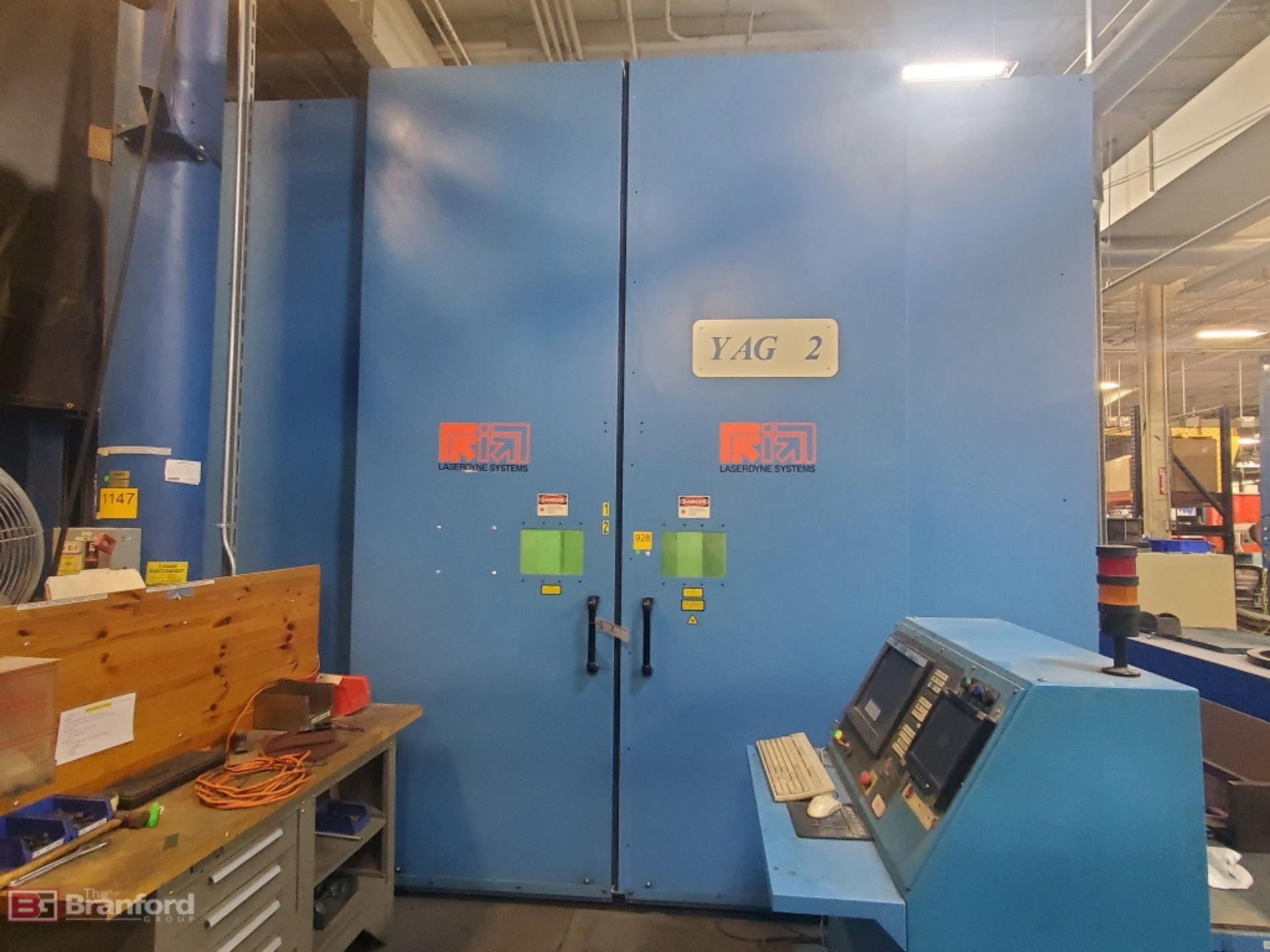 2004 PrimaPower Laserdyne 3D 5-Axis YAG Drilling/Cutting/Welding Laser System