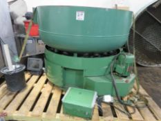 Roto-Finish Model 1516, 15-Cu Ft Vibratory Bowl Finisher